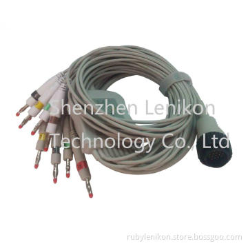 Kanz banana 10 leads EKG Cable